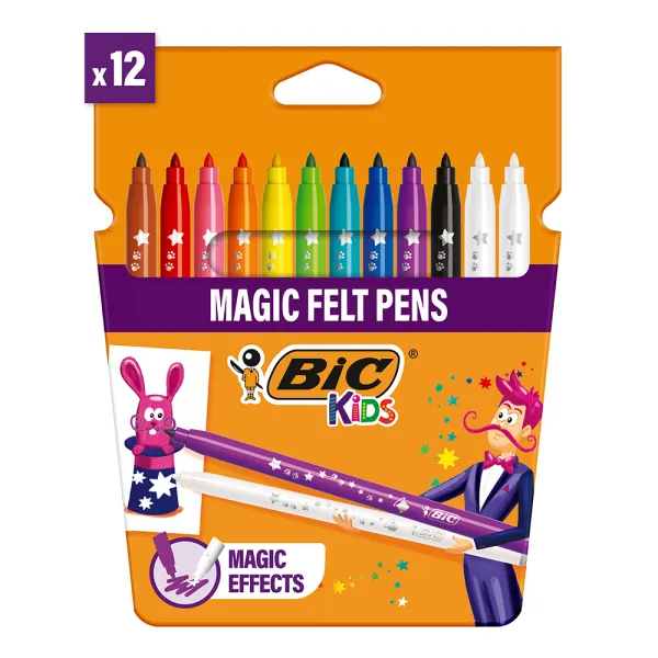 Фломастери Magic, 12 кольорів BIC (bc525438) - Фото 12