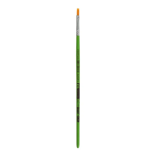 Кисть синтетика плоская 4, SMART Line ZiBi (ZB.6943SF-4) - Фото 1