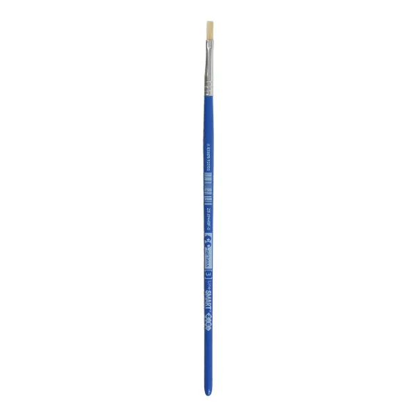 Кисть щетина плоская 3, SMART Line ZiBi (ZB.6944BF-3) - Фото 1