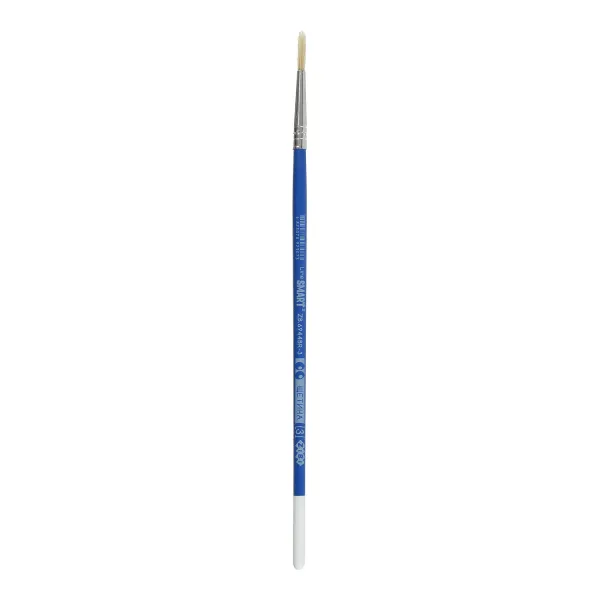 Кисть щетина круглая 3, SMART Line ZiBi (ZB.6944BR-3) - Фото 1