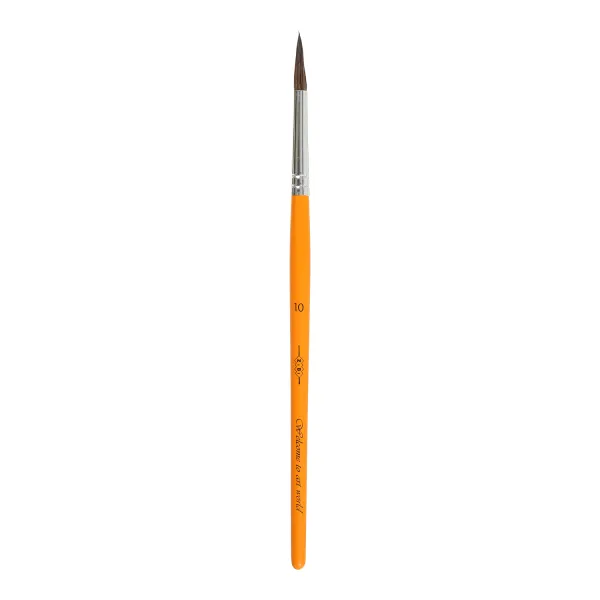 Кисть пони круглая №10, в блистере, KIDS Line ZiBi (ZB.6930PR-10) - Фото 1