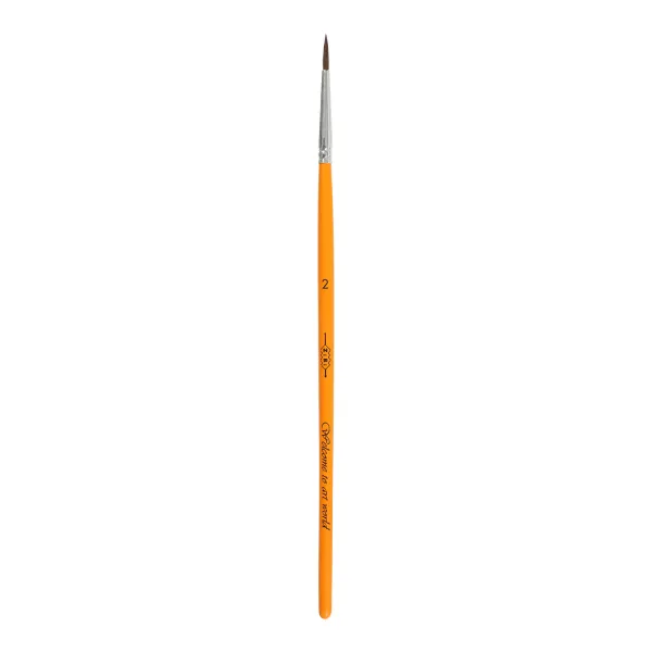 Кисть пони круглая №2, в блистере, KIDS Line ZiBi (ZB.6930PR-2) - Фото 1