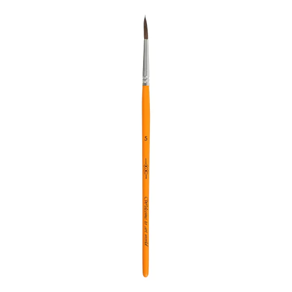 Кисть пони круглая №5, в блистере, KIDS Line ZiBi (ZB.6930PR-5) - Фото 1