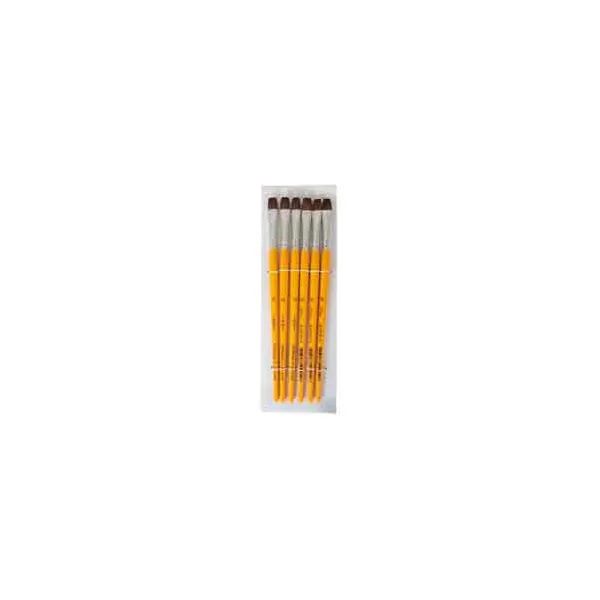 Кисть пони плоская №4, в блистере, KIDS Line ZiBi (ZB.6931PF-4) - Фото 5
