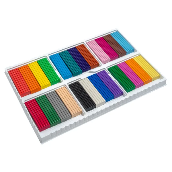 Пластилин CLASSIC 24 цветов, 480 г, KIDS Line ZiBi (ZB.6236) - Фото 1