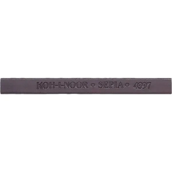 Брусок художественный сепия коричневая светлая Koh-i-Noor (4397) - Фото 3