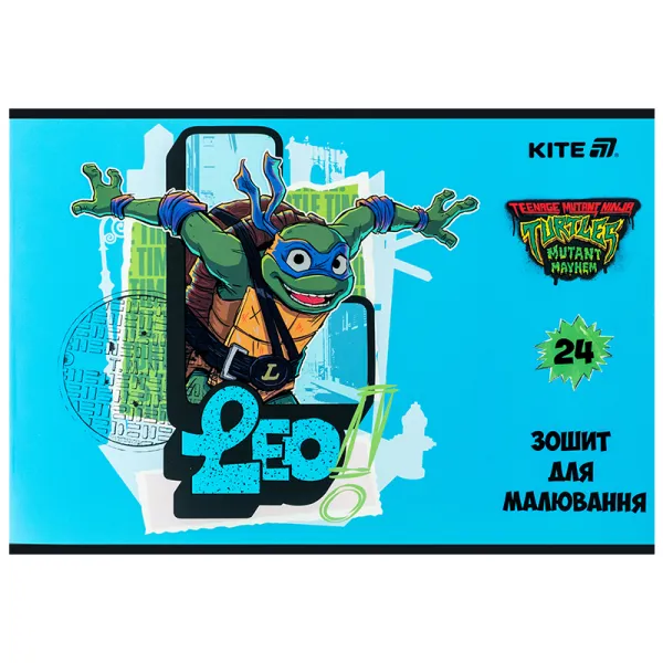Тетрадь для рисования, 24 л, скоба, софт тач + УФ лак, NT Kite (NT25-242) - Фото 2