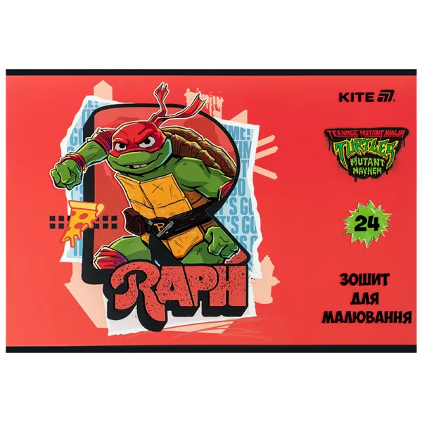 Тетрадь для рисования, 24 л, скоба, софт тач + УФ лак, NT Kite (NT25-242) - Фото 4
