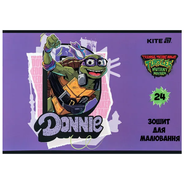 Тетрадь для рисования, 24 л, скоба, софт тач + УФ лак, NT Kite (NT25-242) - Фото 8