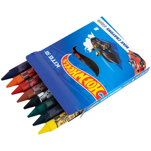 Крейда воскова Jumbo, 8 кольорів HW Kite (HW24-076) - Фото 1