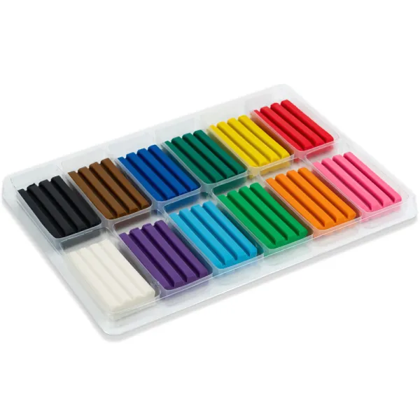 Пластилин восковой, 12 цветов, 240 г HW-1 Kite (HW25-1086-1) - Фото 3