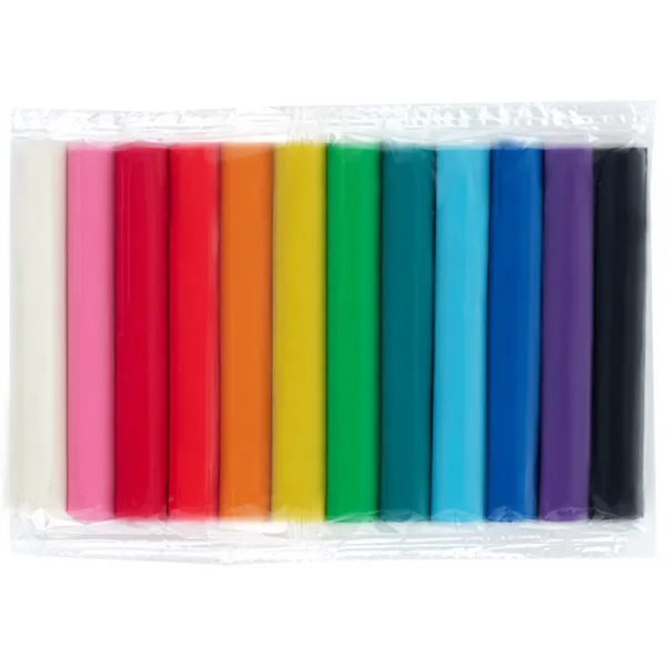 Пластилин восковой, 12 цветов, 200 г Creative Kite (K-086) - Фото 1