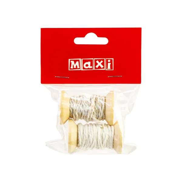 Веревка для декора, 2 цвета по 3 м Maxi (BJ21-05057) - Фото 2