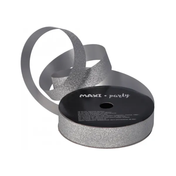 Лента с блестками для декора 18 мм х 4,58 м Maxi (R18-5HS(36CB)-12) - Фото 4