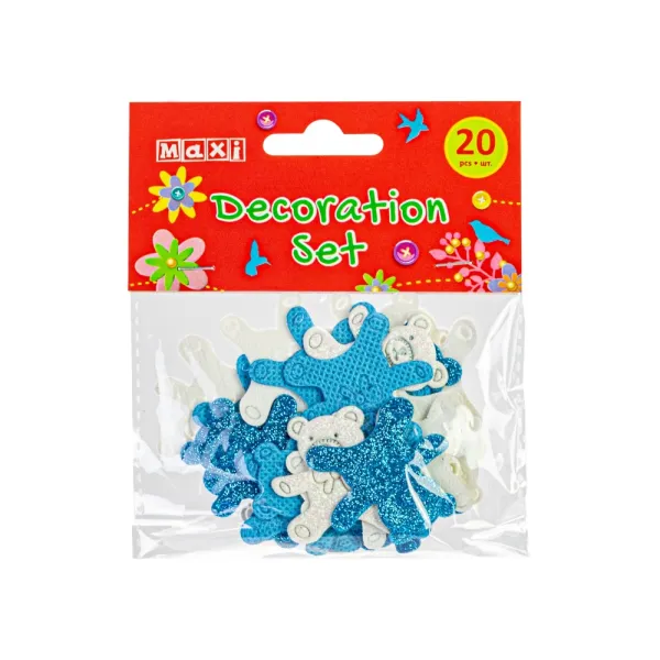 Набор для декорирования Мишки 3,5 см, 20 шт Maxi (MX62606) - Фото 2