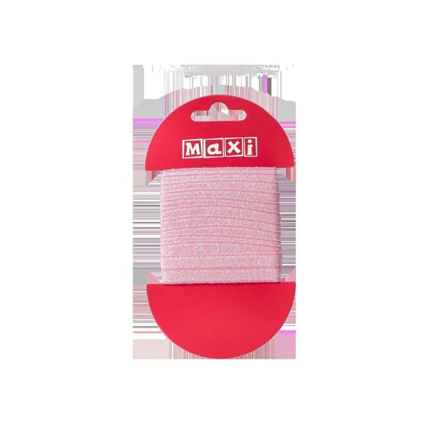 Эластичная лента с блестками для декора 1 см х 1,5 м Maxi (BJ21-05070-B) - Фото 1
