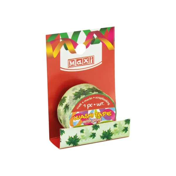Лента декоративная с принтом, ширина 20 мм, длина 3 м Maxi (MX62011) - Фото 5