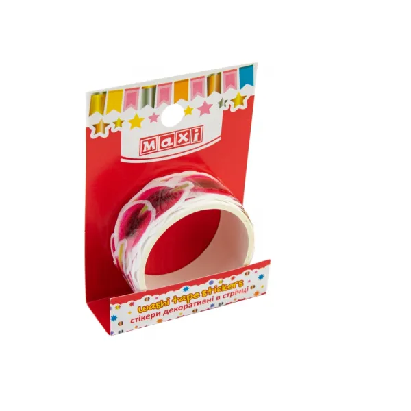 Ролл стикеров Розовые лепесткки, в ленте на клейкой основе Maxi (RH20071014) - Фото 4