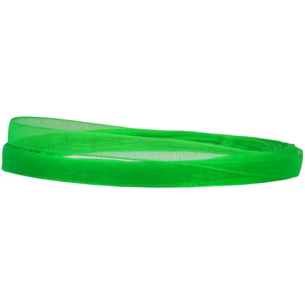 Лента органза 0,5 см х 22,86 м, цвет зеленый Maxi (MX62476-1019) - Фото 2