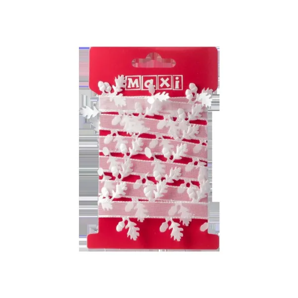 Лента для декора с листьями, 1 м Maxi (BJ21-05016) - Фото 1