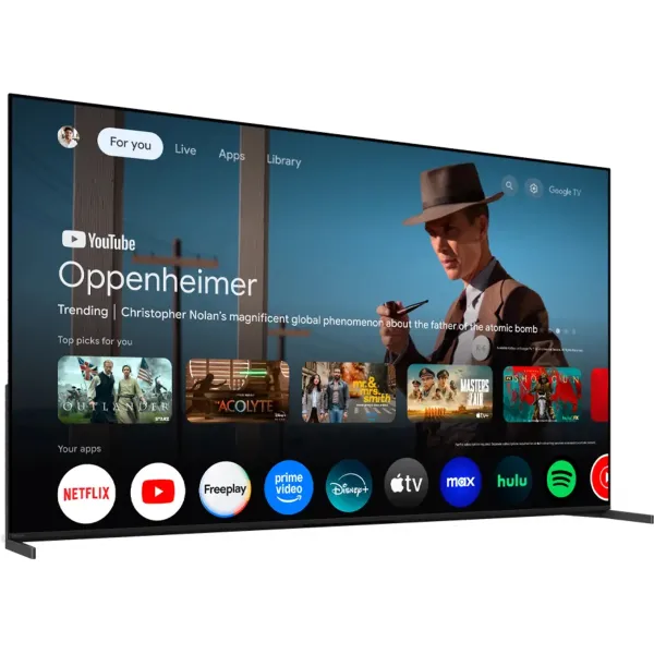 Телевізор 65" OLED 120Hz GoogleTV чорний Sony (K-65XR80M2) - Фото 2