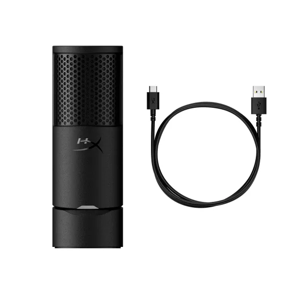 Микрофон USB-A геймерский SoloCast 2, NGenuity, чёрный HyperX (AR0A0AA) - Фото 11