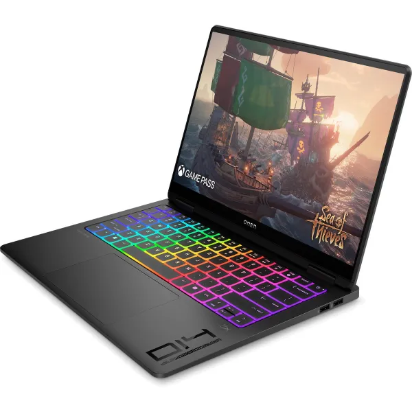 Ноутбук OMEN Transcend 14-fb1000ua OLED, Intel U9-285H, 64GB, F2048GB, NVD5070-8, Win11, чорний HP (BW7L4EA) - Фото 1