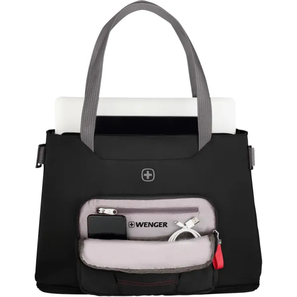 Сумка для ноутбука Motion Deluxe Tote 15.6", чёрная Wenger (612543) - Фото 5