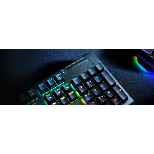 Клавиатура USB-A механическая, RGB, BlackWidow V4 X, Green Switch, EN/RU, чёрный Razer (RZ03-04700800-R3R1) - Фото 3