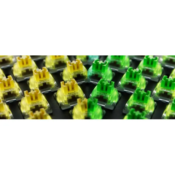 Клавиатура USB-A механическая, RGB, BlackWidow V4 X, Green Switch, EN/RU, чёрный Razer (RZ03-04700800-R3R1) - Фото 4