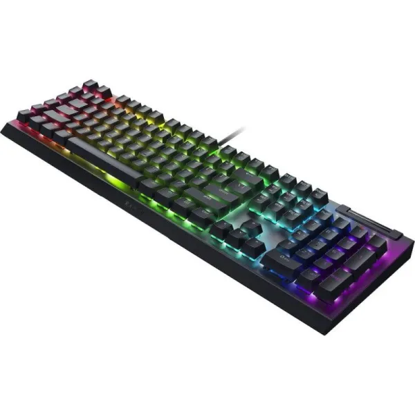 Клавиатура USB-A механическая, RGB, BlackWidow V4 X, Green Switch, EN/RU, чёрный Razer (RZ03-04700800-R3R1) - Фото 11