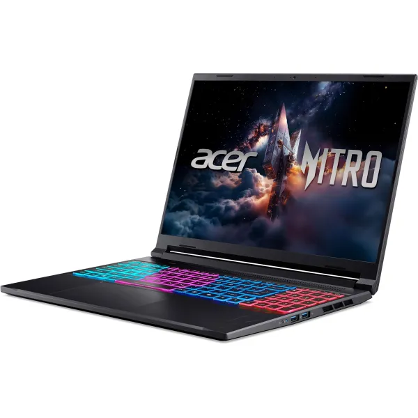 Ноутбук Nitro V 16S ANV16S-41 IPS, AMD R7-260, 32GB, F1TB, NVD5060-8, Lin, чорний Acer (NH.U03EU.006) - Фото 1