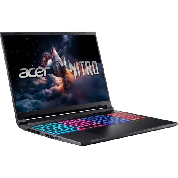 Ноутбук Nitro V 16S ANV16S-41 IPS, AMD R7-260, 32GB, F1TB, NVD5060-8, Lin, чорний Acer (NH.U03EU.006) - Фото 2