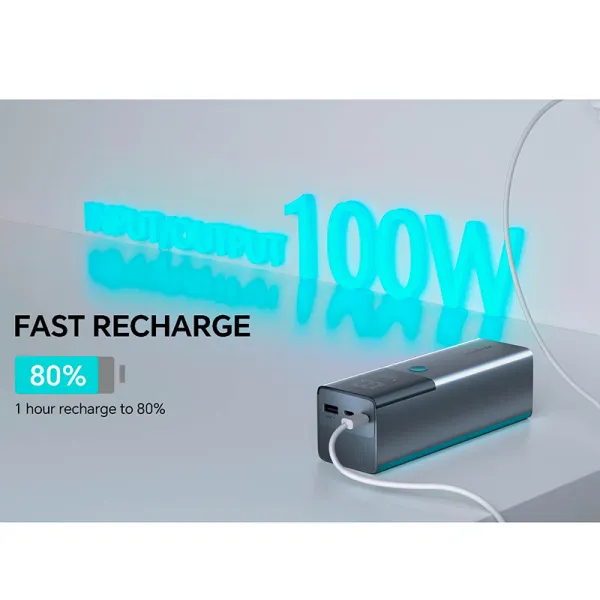 Аккумулятор внешний Power Bank 25000 mAh 145 Вт Marstek (P288D) - Фото 6
