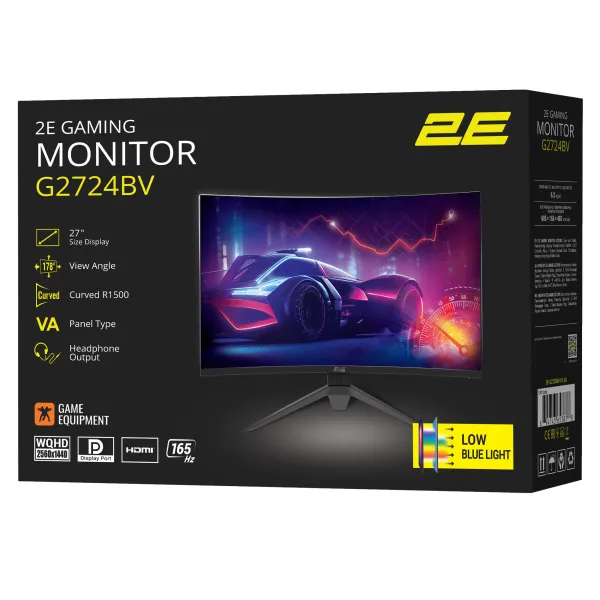 Монітор GAMING 27", VA, 180Hz 2E (2E-G2725BV-01.UA) - Фото 17