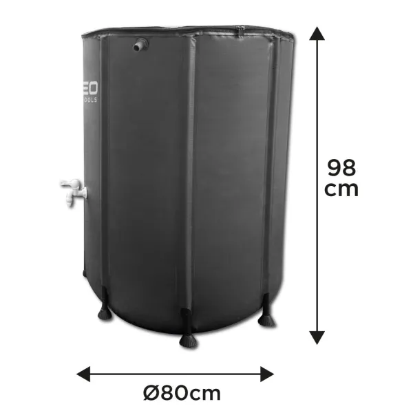 Контейнер для воды складной, 500л, ПВХ, 80х98см Neo Tools (15-952) - Фото 11