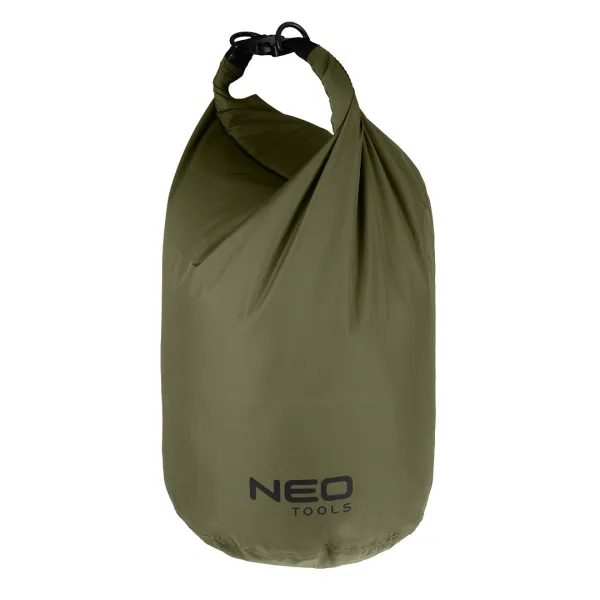 Сумка водонепроницаемая, нейлон 40D, 10л, зеленая, Neo Tools (63-170) - Фото 5