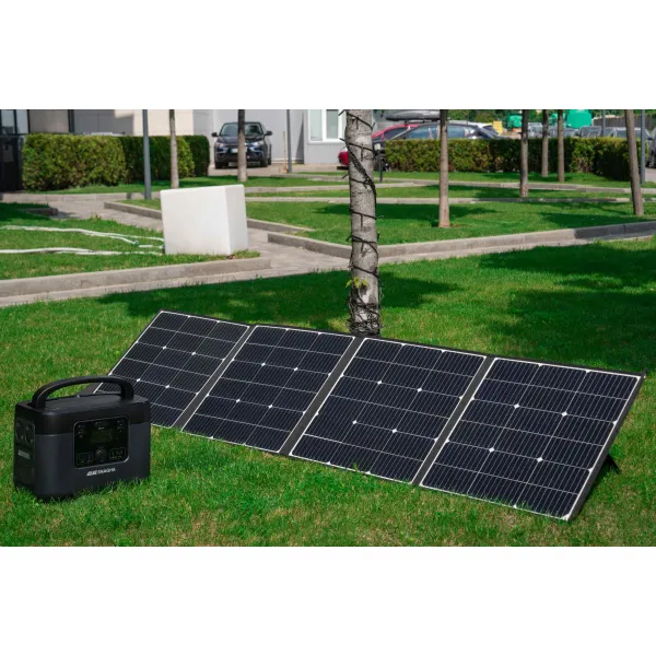 Панель сонячна портативна, DC 200 Вт, USB-С 45 Вт, USB-A 24 Вт 2E (2E-EC-200) - Фото 2