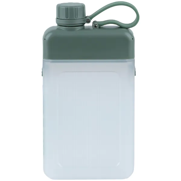 Пляшечка для води Kite 450 мл зелена, тританова (K25-1239-3) - Фото 1