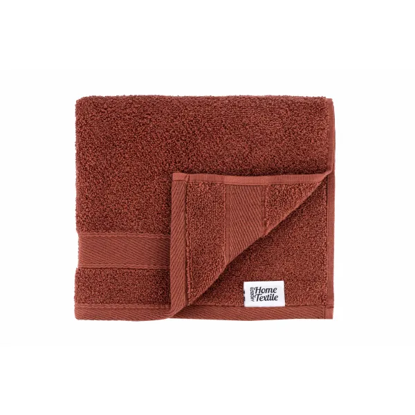 Полотенце махровое 50х90см, 100% хлопок, красновато-коричневое SuperSoft Ardesto (ART2250RT) - Фото 5