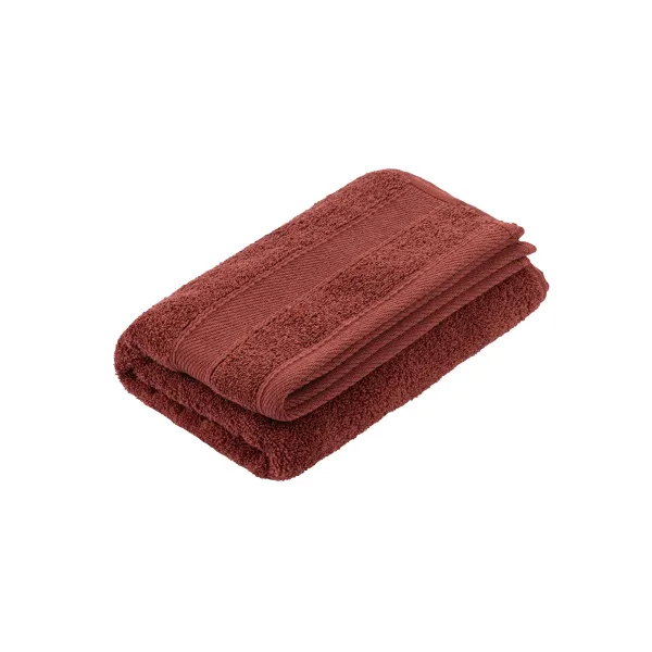 Полотенце махровое 50х90см, 100% хлопок, красновато-коричневое SuperSoft Ardesto (ART2250RT) - Фото 7