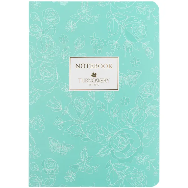 Книга записная A5, 80 л, клетка, TR, Morning Dew 2 Axent (8700-24-A-TR) - Фото 1