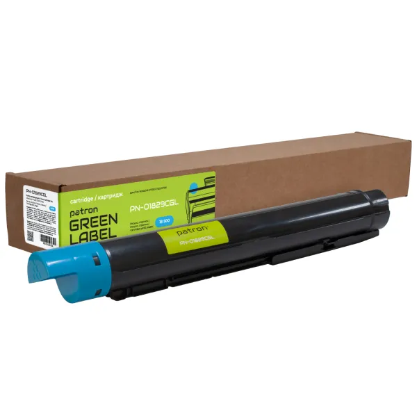 Тонер-картридж сумісний XER 006R01829 Green Label, блакитний Patron (PN-01829CGL) - Фото 12