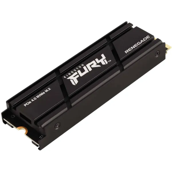 Накопичувач SSD M.2 1TB PCIe 4.0 Fury Renegade + радіатор Kingston (SFYRSK/1000G) - Фото 1