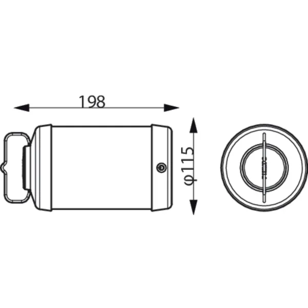 Ліхтар кемпінговий Cicero 6Вт, 5000K, 4000мАг, USB-A, IP54, чорний Philips (929003241607) - Фото 1