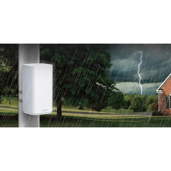 Система WiFi-Mesh ZenWiFi BD4 Outdoor BE3600 белый ASUS (90IG09A0-MO3B60) - Фото 2