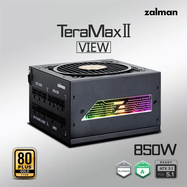 Блок живлення Teramax 2 View  (850W) Zalman (ZM850-TMX2VIEW) - Фото 1