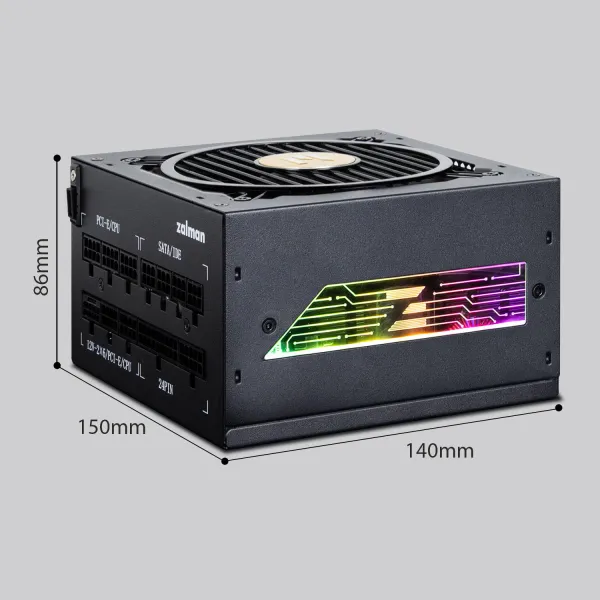 Блок живлення Teramax 2 View  (850W) Zalman (ZM850-TMX2VIEW) - Фото 11