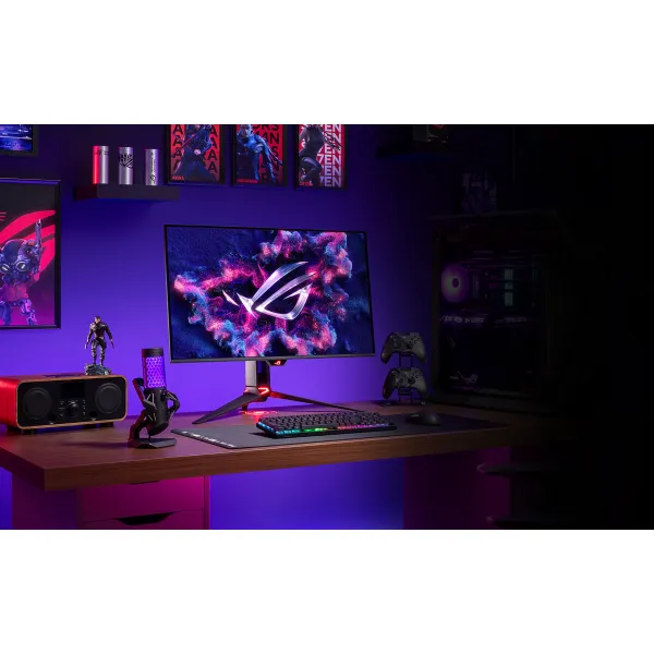 Монитор 31.5" ROG Swift PG32UCDMR, QD-OLED, 240Hz Asus (90LM0C00-B01971) - Фото 2