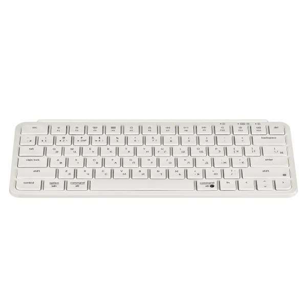 Клавиатура USB/WL/BT мембранная B1 Pro, ivory white Keychron (B1P-K8-UA) - Фото 6